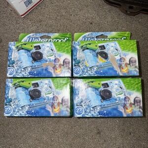 (4) FujiFilm Underwater Camera Waterproof Quicksnap 27 Exposure Fujifilm SEALED